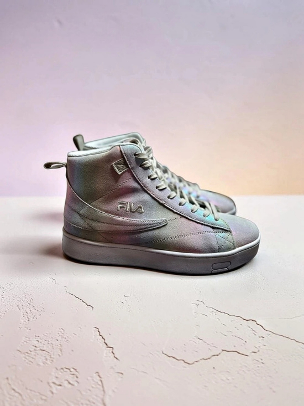 Fila Gennaio Prism Suede Hi-Top Court Sneaker I